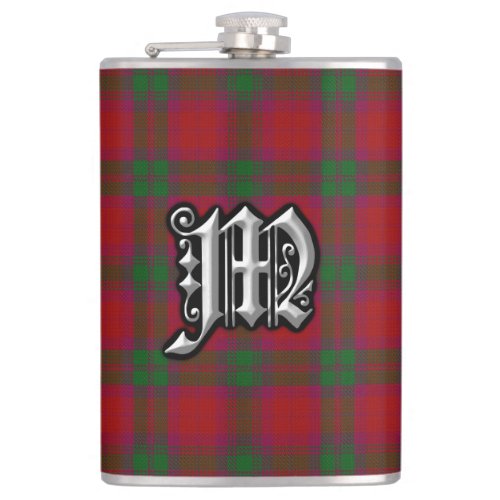 Clan MacNab McNabb Tartan Old Scotland Flask