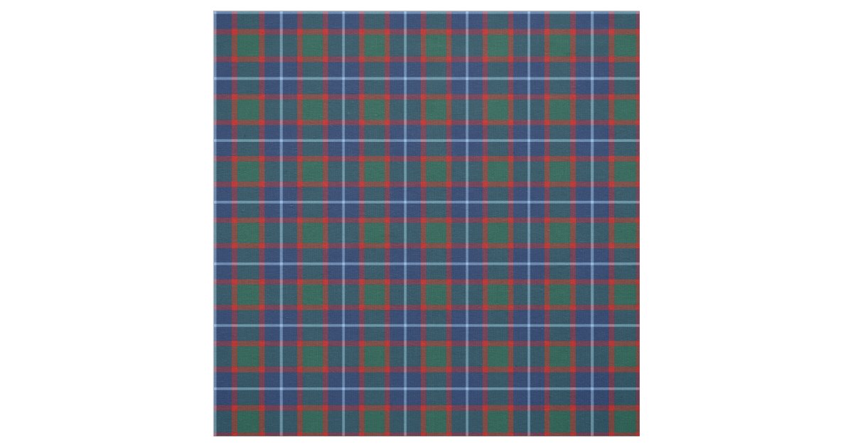 MacNab Modern Tartan Crest 2D T-shirt - Alba Skull Style