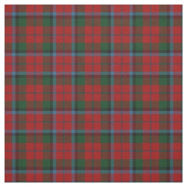 Clan MacNachtan McNaughton Tartan Plaid Fabric (Swatch)