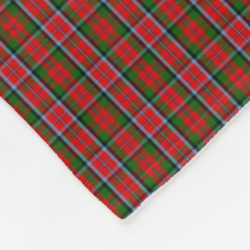 Clan MacNaughton Tartan Fleece Blanket