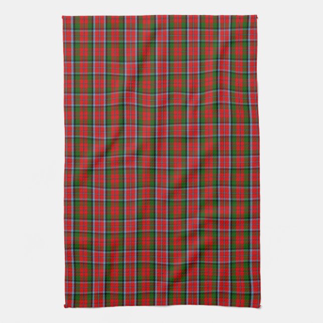 Clan MacNaughton Tartan Towel (Vertical)