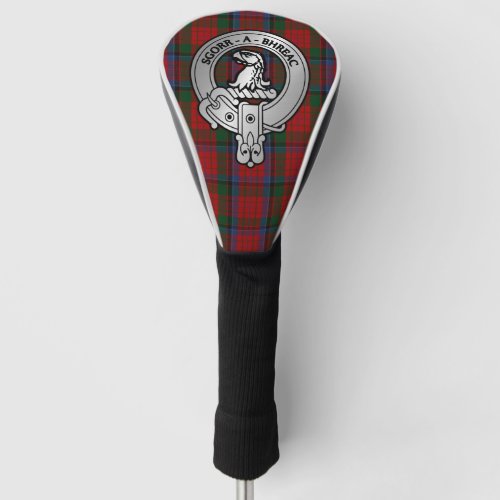 Clan MacNeacail MacNicolNicolson Crest  Tartan Golf Head Cover