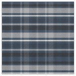 Clan Macneil Blue Scottish Tartan checks pattern Fabric