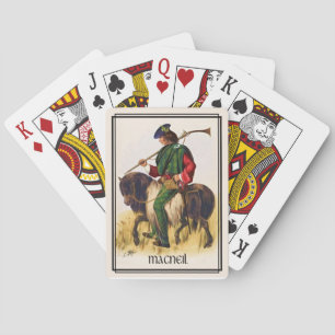 Clan MacNeil Classic Scotland Bicycle Deck Poker Cards