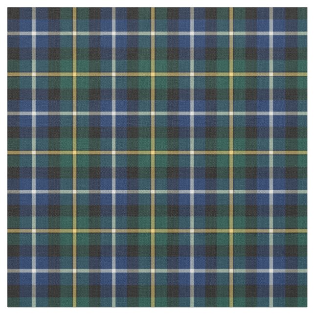 Clan MacNeil of Barra Tartan Fabric (Close Up)