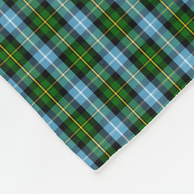 Clan MacNeil Tartan Fleece Blanket (Corner)