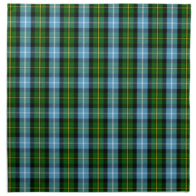 Clan MacNeil Tartan Napkin (Front)