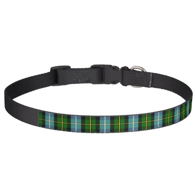 Clan MacNeil Tartan Pet Collar (Front)