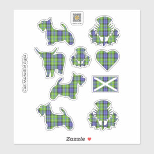Clan MacNeill of Gigha Tartan Sticker