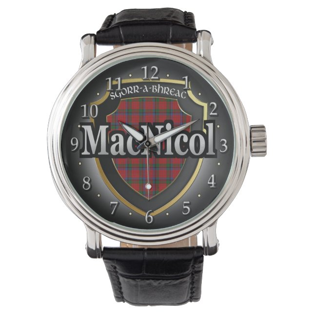 Clan MacNicol Scotland Celebration Watch (Front)