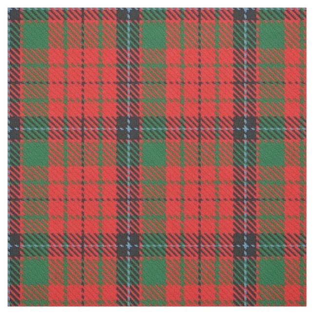 Clan MacNicol Scottish Tartan Plaid Fabric (Swatch)