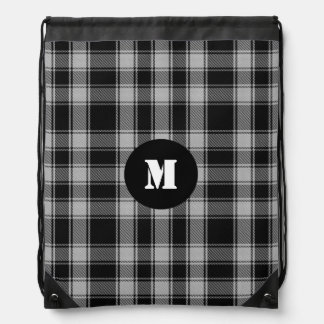 Clan MacPhee Tartan Plaid Monogram Backpack