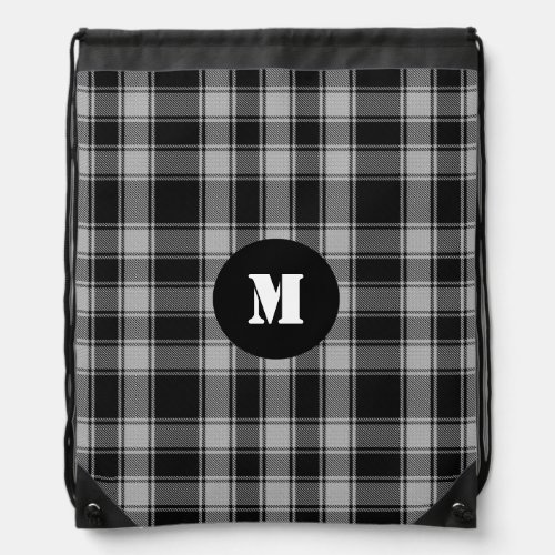 Clan MacPhee Tartan Plaid Monogram Backpack