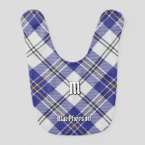 Clan MacPherson Blue Dress Tartan Baby Bib