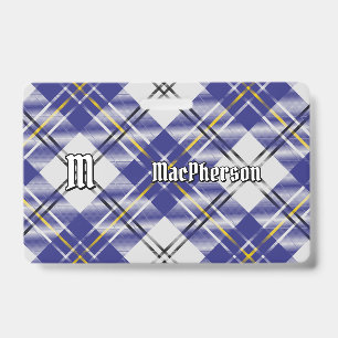 Clan MacPherson Blue Dress Tartan Badge