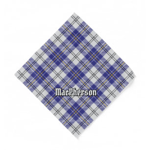 Clan MacPherson Blue Dress Tartan Bandana