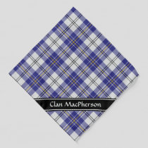 Clan MacPherson Blue Dress Tartan Bandana