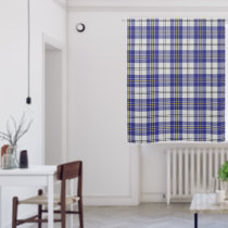 Clan MacPherson Blue Dress Tartan Blackout Curtains
