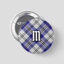 Clan MacPherson Blue Dress Tartan Button