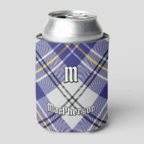 Clan MacPherson Blue Dress Tartan Can Cooler