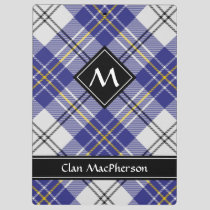 Clan MacPherson Blue Dress Tartan Clipboard
