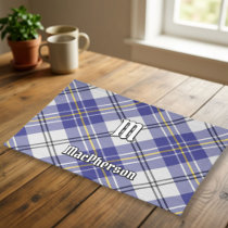 Clan MacPherson Blue Dress Tartan Cloth Placemat
