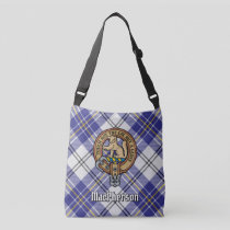 Clan MacPherson Blue Dress Tartan Crossbody Bag