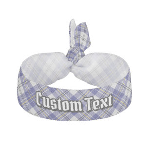 Clan MacPherson Blue Dress Tartan Elastic Hair Tie