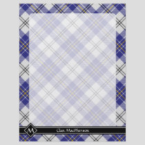 Clan MacPherson Blue Dress Tartan Flyer