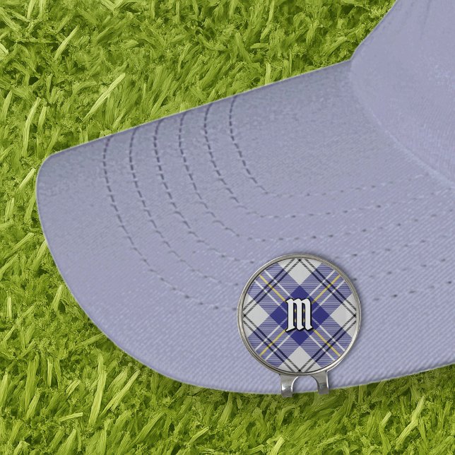Clan MacPherson Blue Dress Tartan Golf Hat Clip (Creator Uploaded)