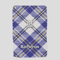 Clan MacPherson Blue Dress Tartan Golf Towel
