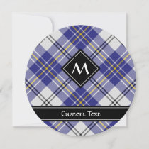 Clan MacPherson Blue Dress Tartan Invitation