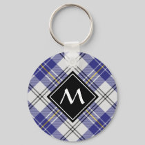 Clan MacPherson Blue Dress Tartan Keychain