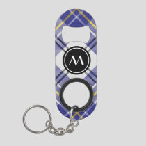 Clan MacPherson Blue Dress Tartan Keychain Bottle Opener