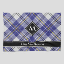 Clan MacPherson Blue Dress Tartan Kitchen Towel
