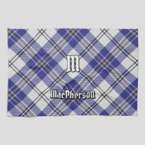 Clan MacPherson Blue Dress Tartan Kitchen Towel