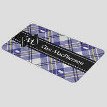 Clan MacPherson Blue Dress Tartan License Plate