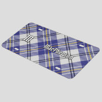 Clan MacPherson Blue Dress Tartan License Plate