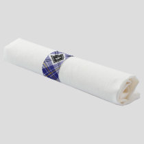 Clan MacPherson Blue Dress Tartan Napkin Bands