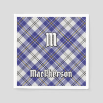 Clan MacPherson Blue Dress Tartan Napkins