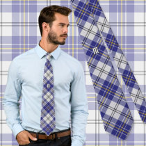 Clan MacPherson Blue Dress Tartan Neck Tie