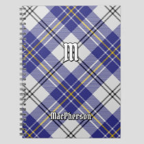 Clan MacPherson Blue Dress Tartan Notebook
