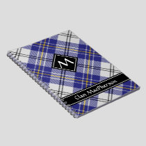Clan MacPherson Blue Dress Tartan Notebook