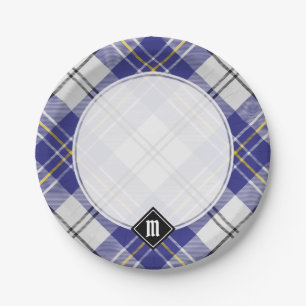 Clan MacPherson Blue Dress Tartan Paper Plates