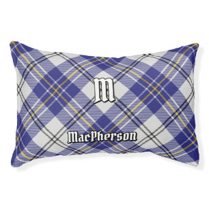 Clan MacPherson Blue Dress Tartan Pet Bed