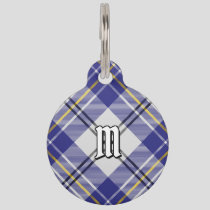 Clan MacPherson Blue Dress Tartan Pet ID Tag