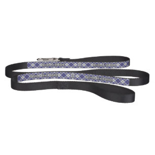 Clan MacPherson Blue Dress Tartan Pet Leash