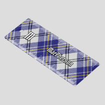 Clan MacPherson Blue Dress Tartan Ruler