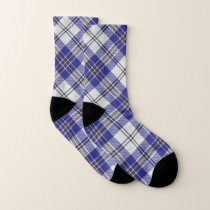 Clan MacPherson Blue Dress Tartan Socks