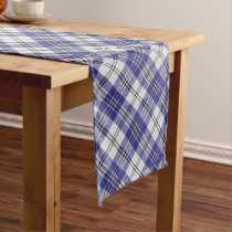 Clan MacPherson Blue Dress Tartan Table Runner